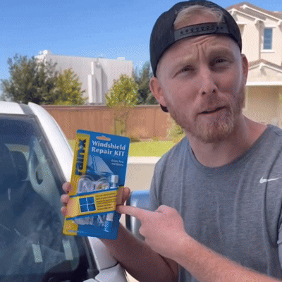 Glass Crack Repair Kit